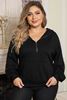 Picture of PLUS SIZE HOODED ZIP UP